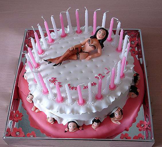 Прикольные тортики от Жанны Зубовой (34 фото)