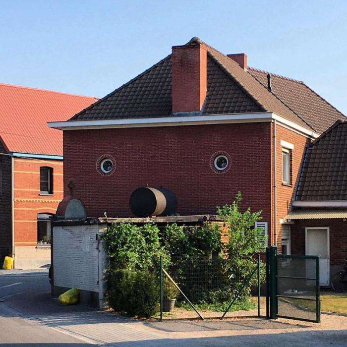 Бельгия удивляет множеством причудливых домов Интересное