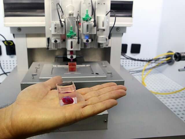 Израильские ученые первыми в мире с помощью 3D-принтера создали «живое» сердце !!! Наука