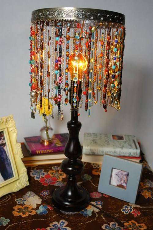 Самые красивые самодельные абажуры для ламп абажур,поделки,рукоделие,своими руками