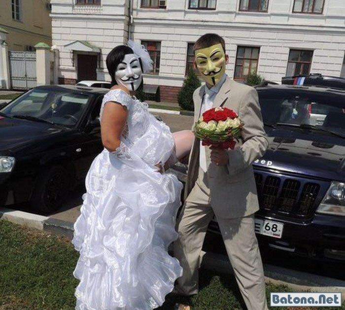 Приколы со свадеб (55 фото)