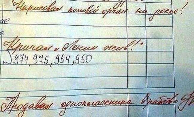  Уморительные замечания в школьных дневниках (21 фото) 