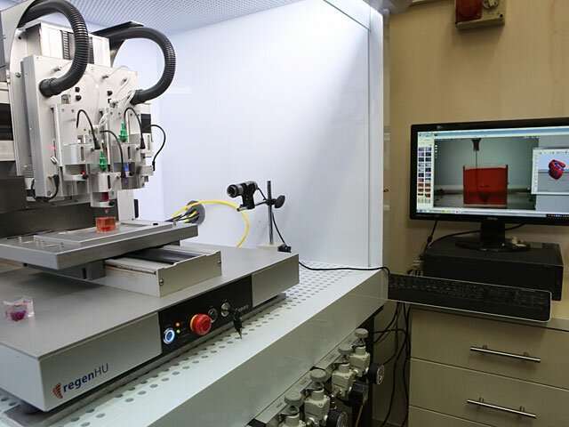 Израильские ученые первыми в мире с помощью 3D-принтера создали «живое» сердце !!! Наука