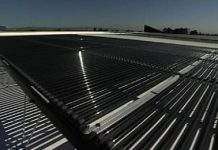 Сонячні панелі згорнули в трубочку