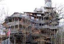 Найвищий у світі деревяний будинок