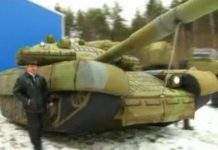 Російська армія озброїться надувними танками