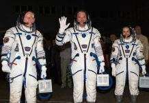 Три космонавта з МКС повернулися на Землю