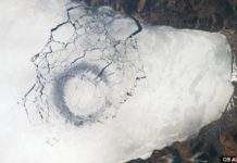 Дивні кола знайшли на Байкалі