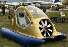 Мотоцикл на повітряній подушці