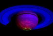 Cassini побачив полярне сяйво Сатурна
