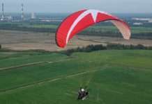 На парамоторе над Європою