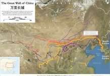 Виявлені 11 секцій Великої Китайської стіни