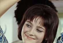 Студентка, комсомолка і просто красуня Наталія Варлей на зйомках Кавказької полонянки