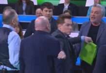 В ефірі НТВ влаштували бійку після фашистського вітання