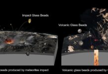 Тайны лунного сердца: крошечные бусинки раскрывают древние вулканические секреты