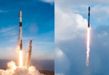 SpaceX Запустив Близько 55 Нових Супутників Starlink у Двох Послідовних Запусках