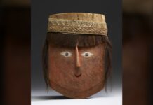 La falsa testa di Chancay: all’interno di una maschera millenaria fatta di veri capelli umani